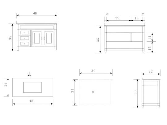 vanity mirror height standard sizes bathroom for decorations hanging
