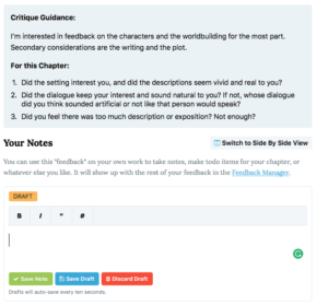 BetaBooks Feedback