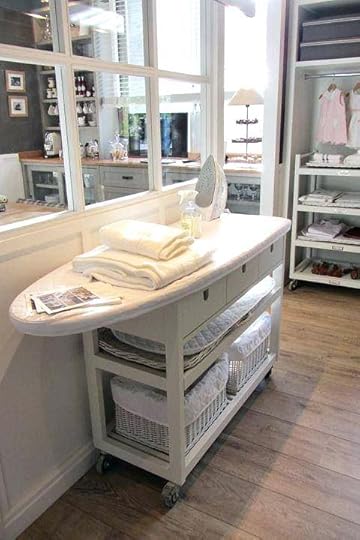 laundry folding table ikea hack cart topped with ironing board awesome for room wall mounted