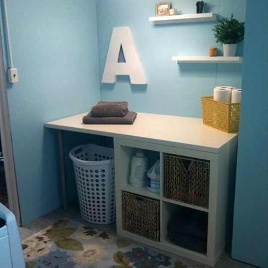 laundry folding table ikea amazing shelf hacks to try immediately wall mounted