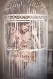 woman in a gilded cage