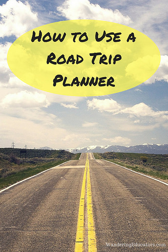How to Use a Road Trip Planner