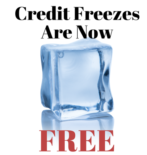 Credit FreezesAre Now
