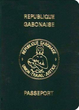 Gabon passport