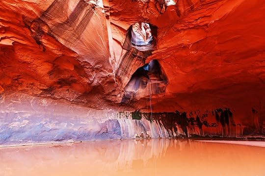 Golden Cathedral Neon Canyon Escalante National Park