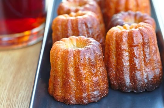 Canelés french traditional dessert from Bordeaux