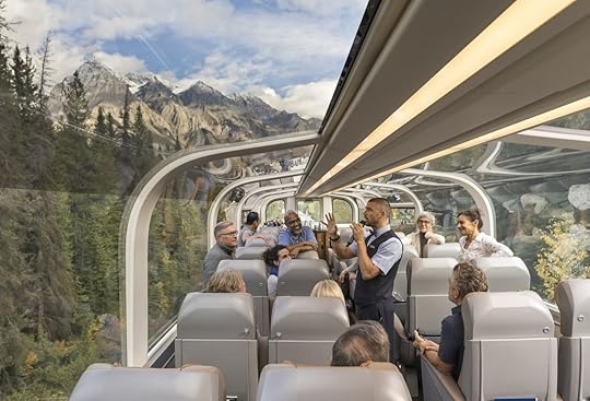 Rocky mountaineer train
