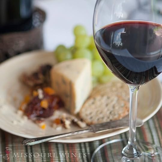 Missouri wine and cheese