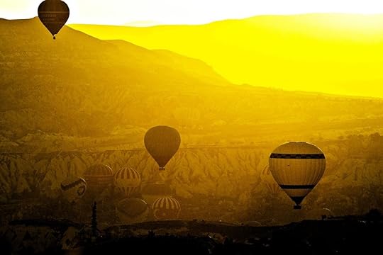 Hot air balloons in Turkey