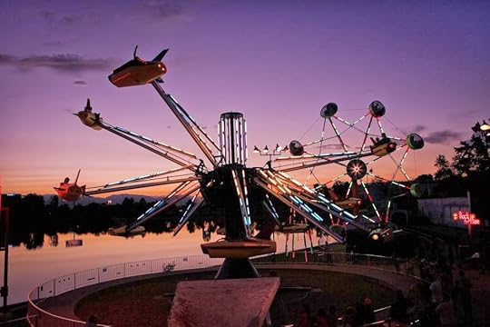 Propose at Lakeside Amusement Park