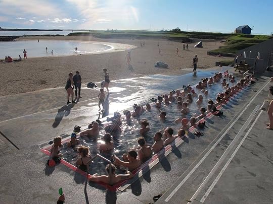 Swimming pool in Iceland