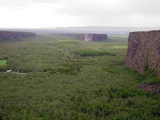 Iceland canyon