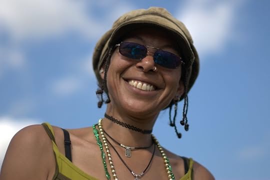 New Orleans Jazz and Heritage Festival people smile