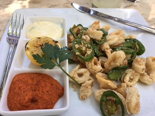 Fried Calamari at La Casa Sena