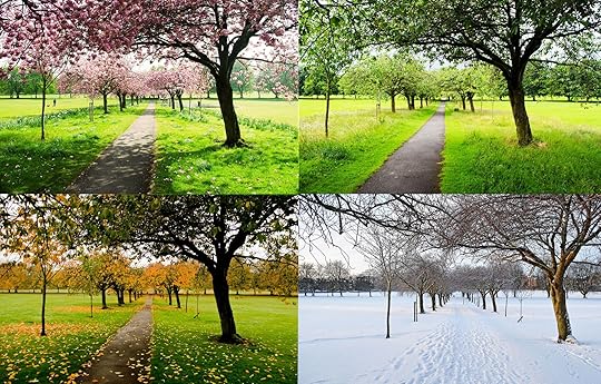 The four seasons in one week