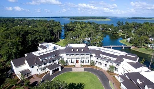 Inn at Palmetto Bluff aerial view