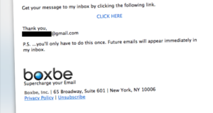 BoxBe Notice