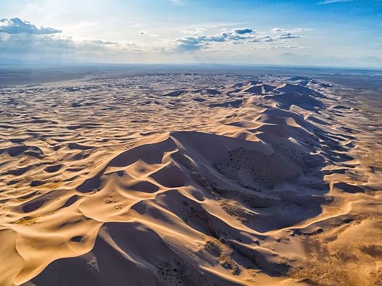 Mongolia sand dunes