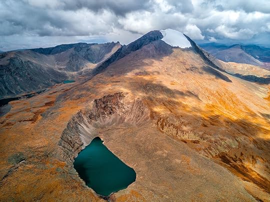 Mongolia lake mountains