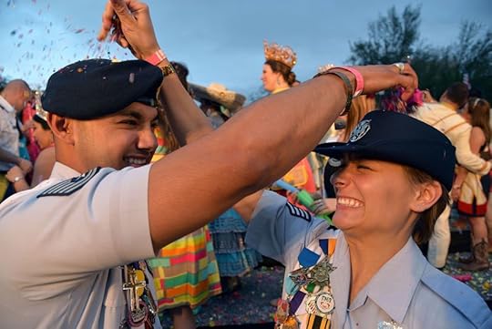 Fiesta San Antonio military portrait