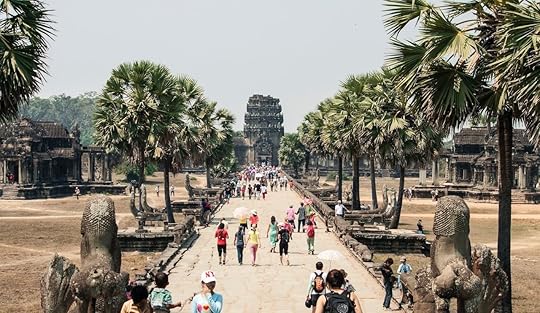 People at Angkor Wat