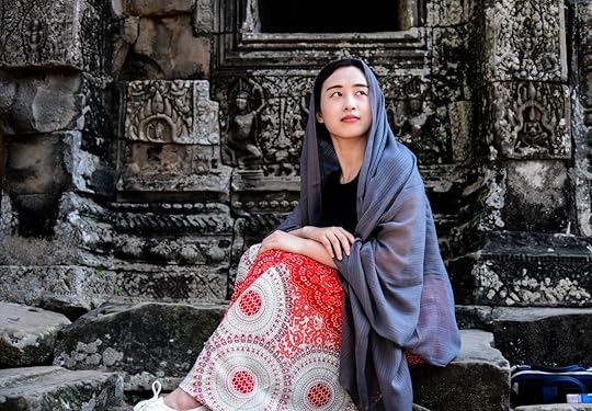 Woman at Angkor Thom
