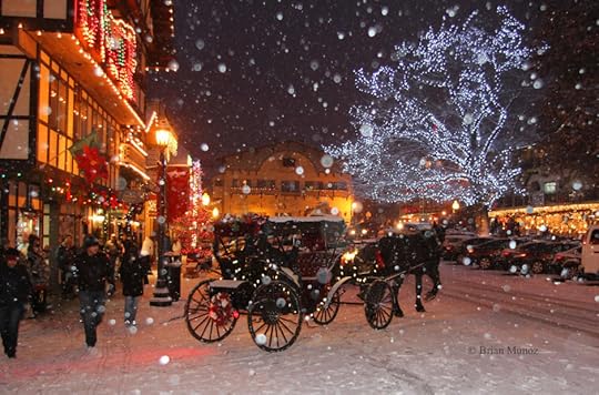 Christmas shopping in Leavenworth, WA