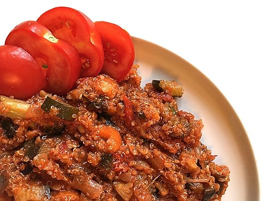 Vegan ragout recipe for hostel kitchen cooking