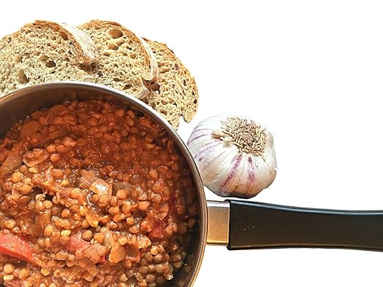 Vegan recipe for hostel kitchen cooking