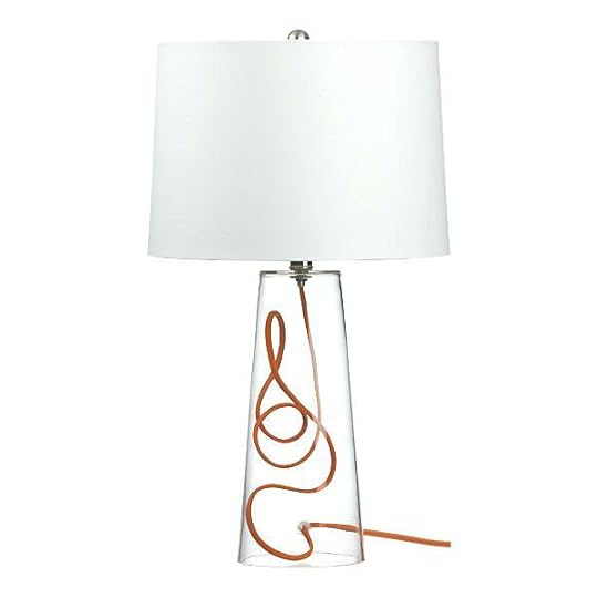 crate barrel lamps table lamp with orange cord and singapore floor