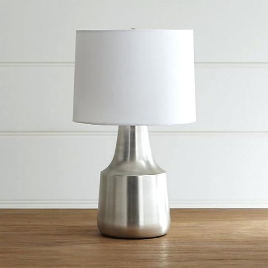 crate barrel lamps iron table lamp and regarding rectangular shade