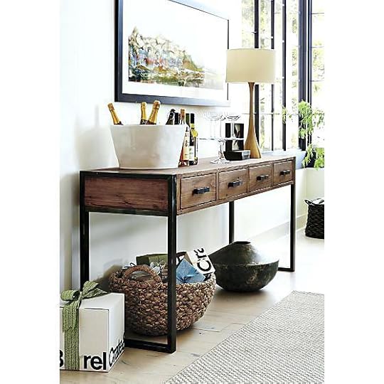 crate barrel lamps console table design and buffet lamp in desk with additional four singapore floor