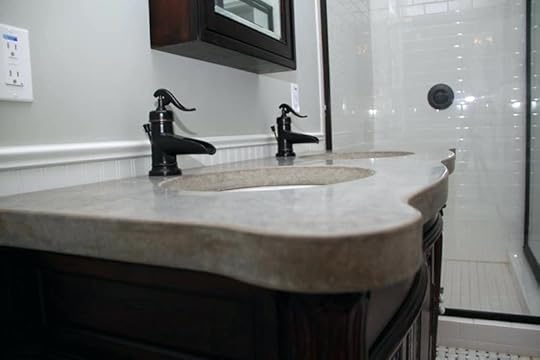 concrete bathroom vanity impressive vanities sinks at from cape town