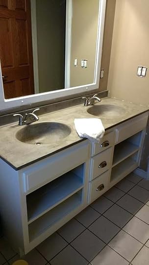 concrete bathroom vanity astounding best ideas on at perth