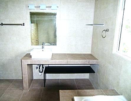 concrete bathroom vanity top building of vanities with and covered ceramic tiles cape town
