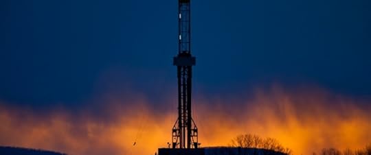 Fracking rig