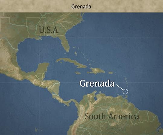 Grenada map