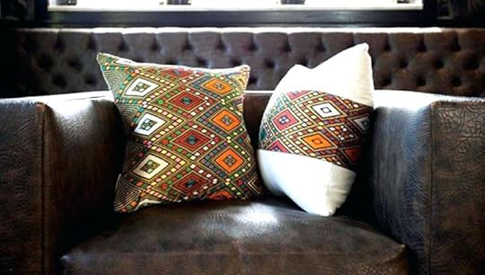 african print pillows textile cushions throw