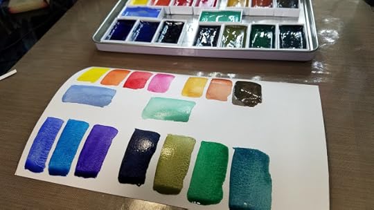 Kissho Gansai Swatches