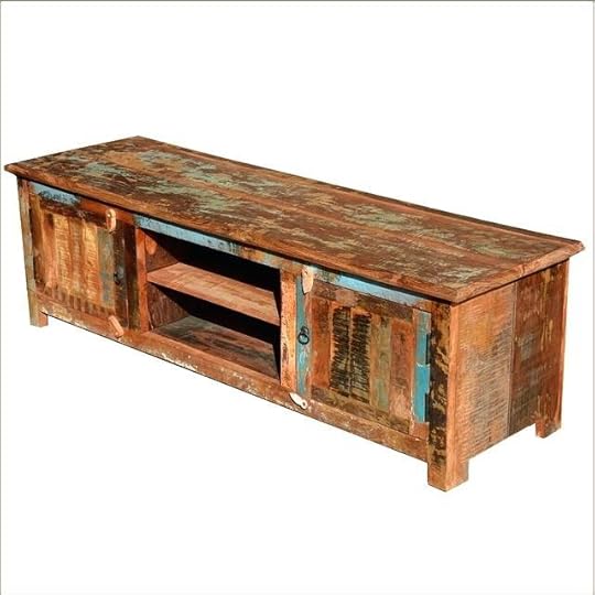 distressed media consoles whitewashed entertainment console furniture