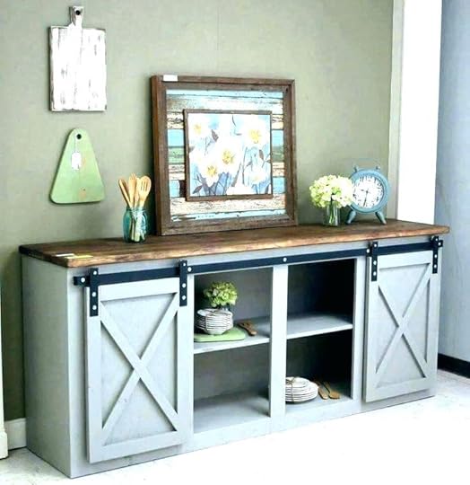 distressed media consoles blue cabinet console pallet stands entertainment centers furniture