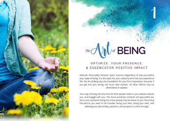 Understanding How The Art of Being Impacts Your First Impressions