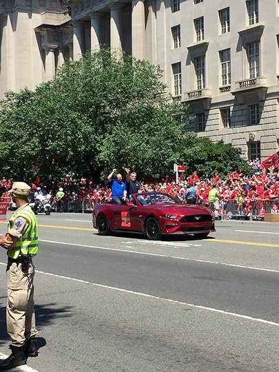 There were Capitals dignitaries, including beloved television play-by-play announcer Joe Beninati and color commentator (and former Caps player) Craig Laughlin. These guys make every broadcast a treat!