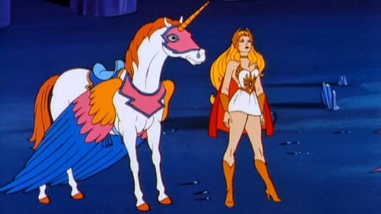 She-Ra with her winged unicorn Swift Wind