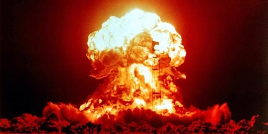 The Priscilla nuclear test, part of Operation Plumbbob. 25th June 1957. It was a series of nuclear tests conducted between May 28 and October 7, 1957, at the Nevada Test Site. Approximately 18,000 members of the U.S. Air Force, Army, Navy and Marines participated in exercises Desert Rock VII and VIII during Operation Plumbbob. The military was interested in knowing how the average foot-soldier would stand up, physically and psychologically to the rigors of the tactical nuclear battlefield. Nye County, Nevada, USA. (PHoto by Galerie Bilderwelt/Getty Images)