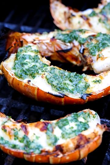 Grilled Lobster Tails topped with Herb Garlic Butter are a delicious delicacy, and grilling them is super quick and easy! 