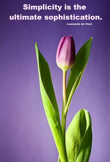 Simplicity is the ultimate sophistication