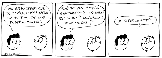 Tira cómica sobre los superalimentos.