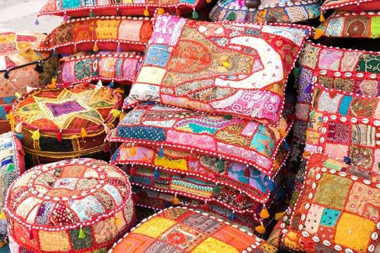 Embroidered pillows India