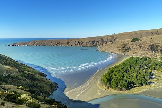 Beach in New Zealand